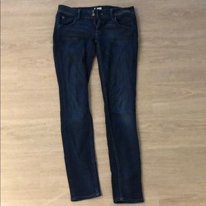 Hudson Jeans Low Rise Skinny Jeans